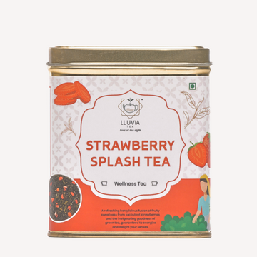 Strawberry Splash Tea - Mood Enhancement | Bone Health | Blood Sugar Regulation (50 gm)