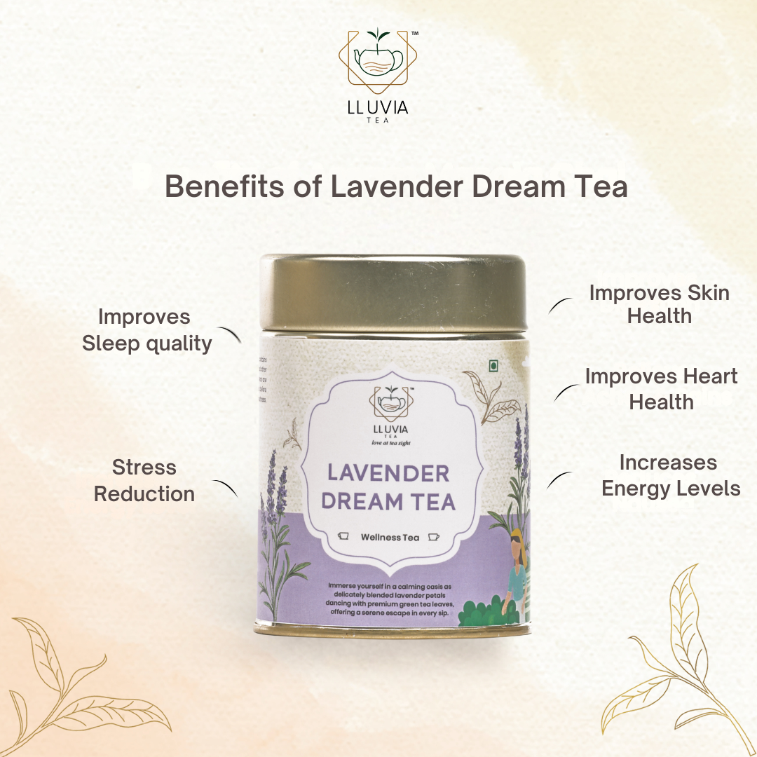 Lluvia Assam Tea Lavender tea for sleep