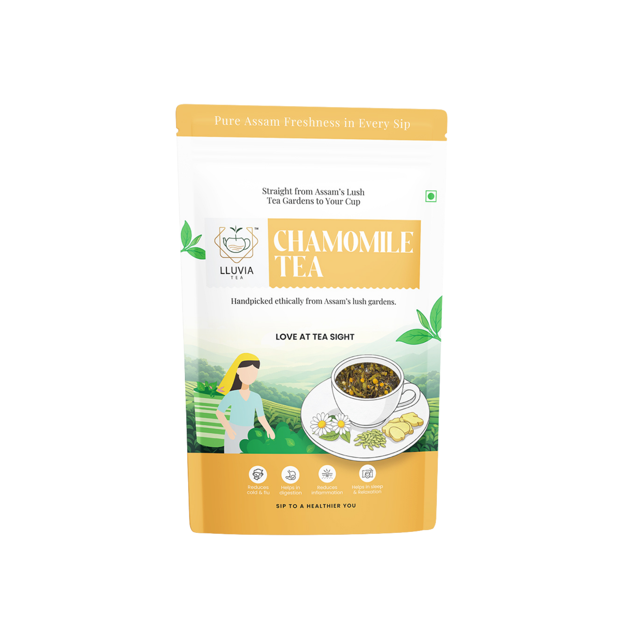 Chamomile Tea Zipper