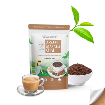 Assam Masala Chai Zipper - Treat Cold & Flu | Increases Mental Alertness | Aids Digestion (150 gm)