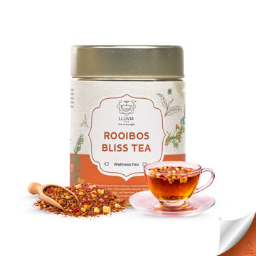 Rooibos Bliss Tea - Improves Skin Health | Digestive Support | Caffeine-Free Energy (50 gm)