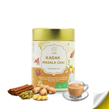 Kadak Masala Chai - Treat Cold & Flu | Increases Mental Alertness | Aids Digestion (70gm)