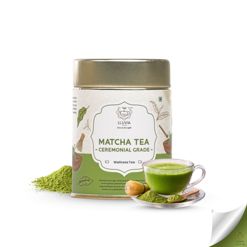 Matcha Tea : Ceremonial Grade - Metabolism Boost | High Antioxidant | Detoxification (50 gm)
