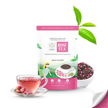 Rose Tea Zipper - Improves Metabolism | Prevents Constipation | Blemish Free Skin (50gm)