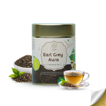 Earl Grey Aura Tea - Weight Loss | Reduces Anxiety | Boosts Energy (50gm)