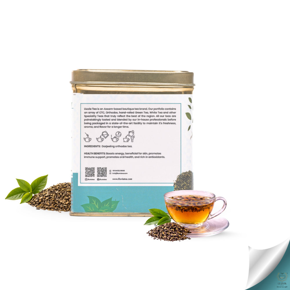 Darjeeling Tea - Stress Relief | Skin Health | Rich in Antioxidants Second flush (50gm) image 2