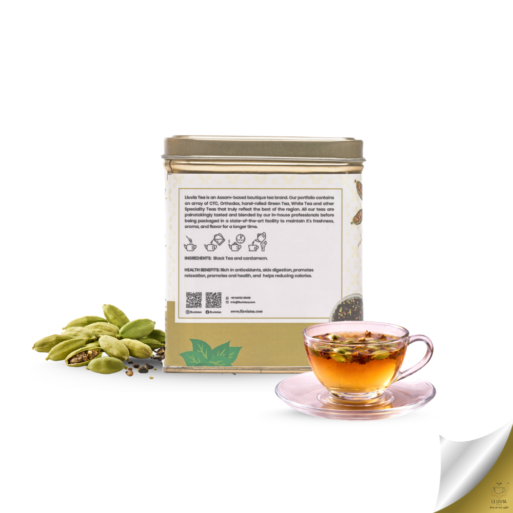 Cardamom Tea - Respiratory Support | Digestive Health | Oral Health Benefits (70 gm) image 2
