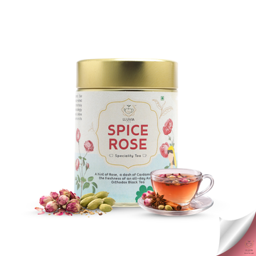 Spice Rose Tea - Improves Metabolism | Prevents Constipation | Blemish Free Skin (50gm)