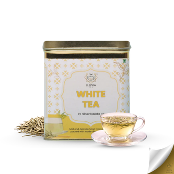 Silver Needles White Tea | Handplucked Antioxidants (50gm)