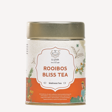 Rooibos Bliss Tea - Improves Skin Health | Digestive Support | Caffeine-Free Energy (50 gm)