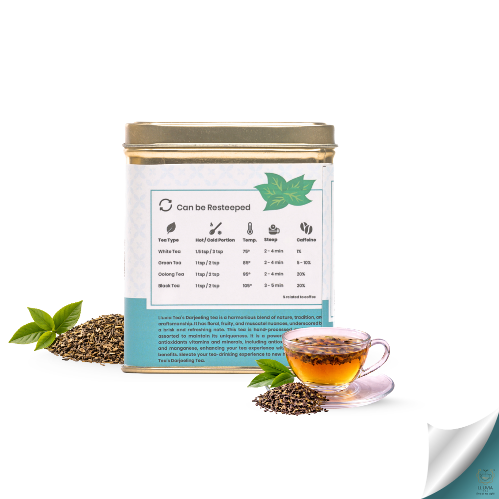 Darjeeling Tea - Stress Relief | Skin Health | Rich in Antioxidants Second flush (50gm) image 3