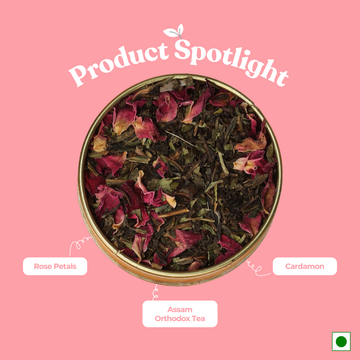 Spice Rose Tea - Improves Metabolism | Prevents Constipation | Blemish Free Skin (50gm)