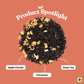 Apple Cinnamon Tea - Antioxidant Boost | Digestive Support | Blood Sugar Regulation (50 gm)