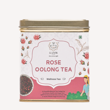 Rose Oolong Tea - Stress Relief | Antioxidant Boost | Skin Health (50 gm)