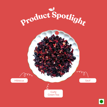 Hibiscus Tea - High Blood Pressure | Protects from Cold & Flu | Prevents Obesity (50gm)
