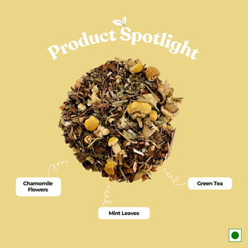 Chamomile Mint Tea - Stress Reduction | Relaxation | Digestive Comfort (50 gm)