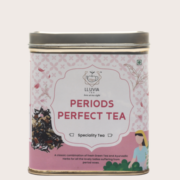 Periods Perfect Tea - Regulates Menstrual Cycle | Reduces Periods Cramps | Eliminates Toxins (50gm)