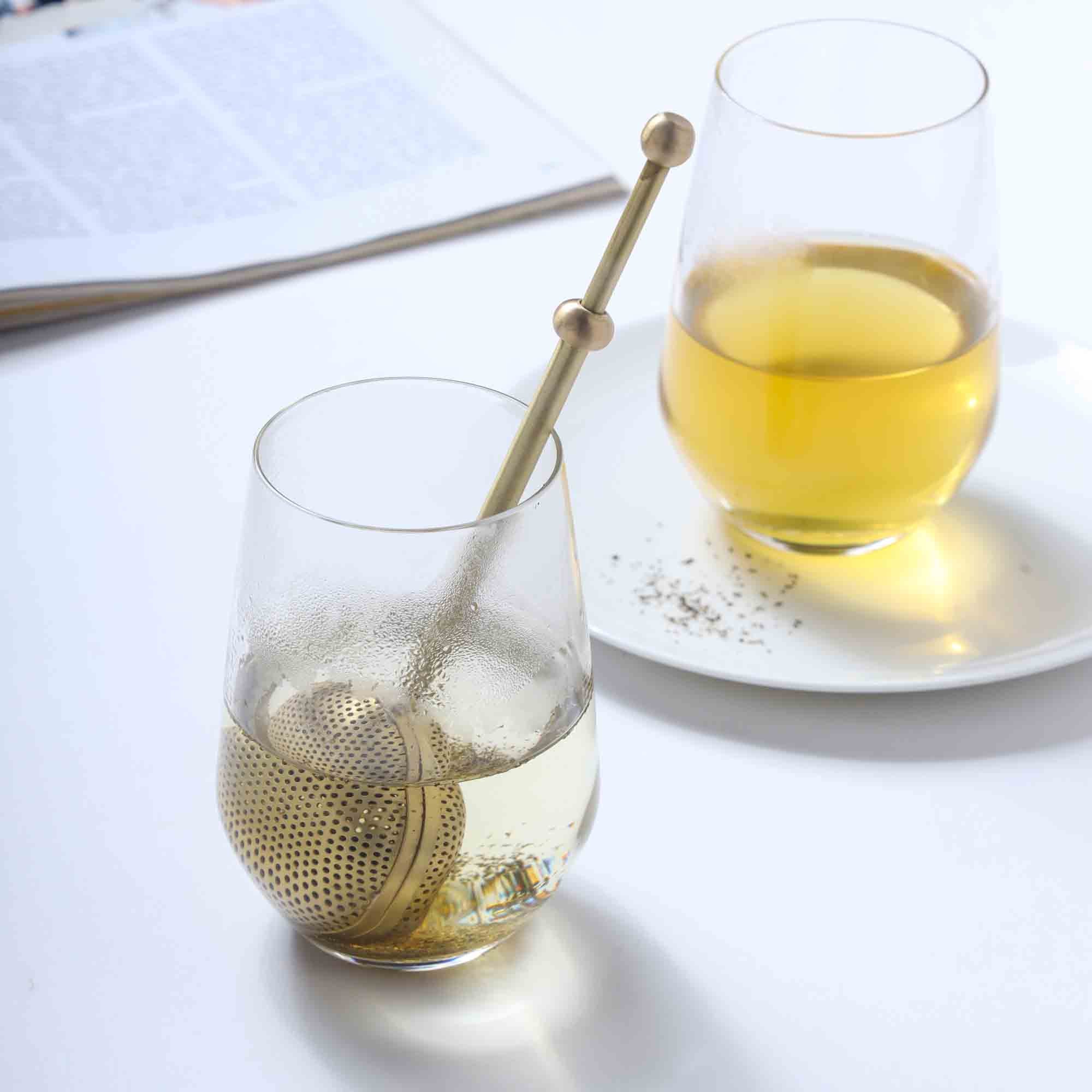 Brass Pump Tea Infuser thumbnail 3