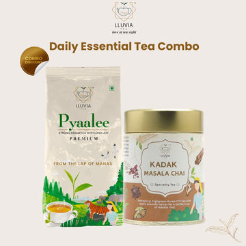 Daily Essential Tea Combo| Pyaalee Premium 250g| Kadak Masala 75g