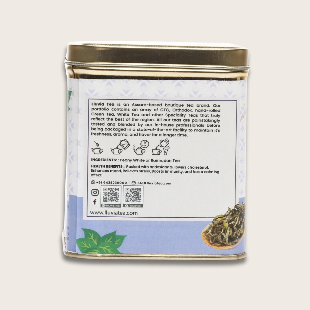 White Tea - Delicate and Refreshing - Premium White Tea Leaves - Rich in Antioxidants - Subtle Flavor and Aroma - Perfect for Relaxation and Wellness - Organic and High-Quality - Buy Now