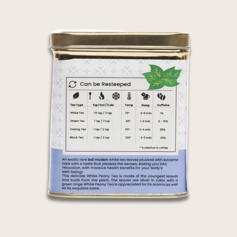 White Tea - Delicate and Refreshing - Premium White Tea Leaves - Rich in Antioxidants - Subtle Flavor and Aroma - Perfect for Relaxation and Wellness - Organic and High-Quality - Buy Now