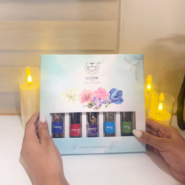 Lluvia Tea Tube Signature Gift Box – A Curated Collection of 5 Premium Assam Blends