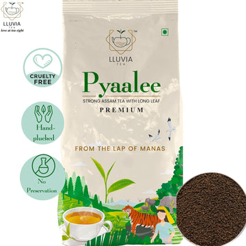 Pyaalee Premium Black Assam Tea - CTC | Strong everyday Kadak Chai | 100g-1kg